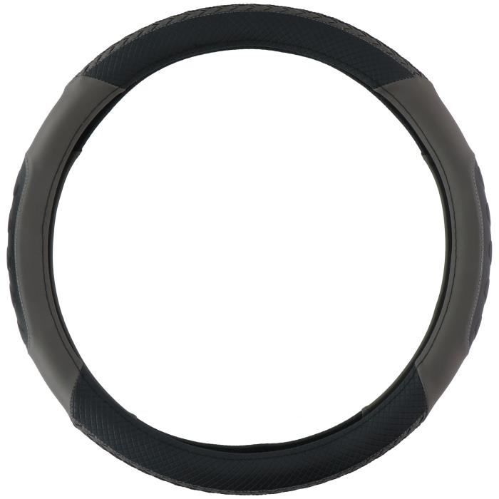 Couvre Volant Pour Camion Gris - Noir