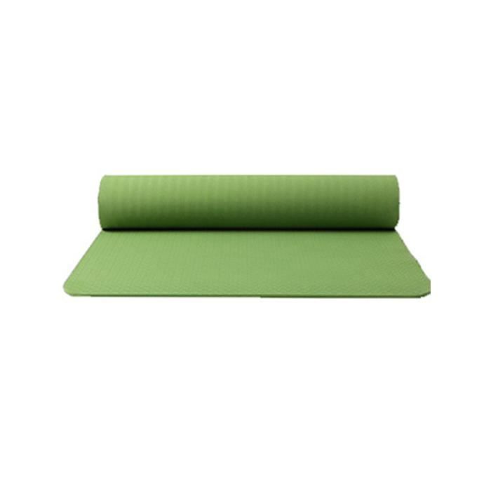 【Tapis de yoga】Tapis de yoga Tapis de yoga classique Pro TPE Tapis d'exercice de fitness antidérapant écologique_NP708