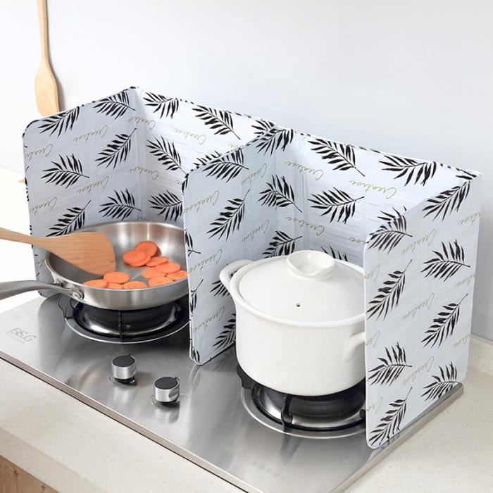 2 Pcs Plaque Anti-projections en aluminium contre les éclaboussures de Cuisson 83*32cm Vert PAN®