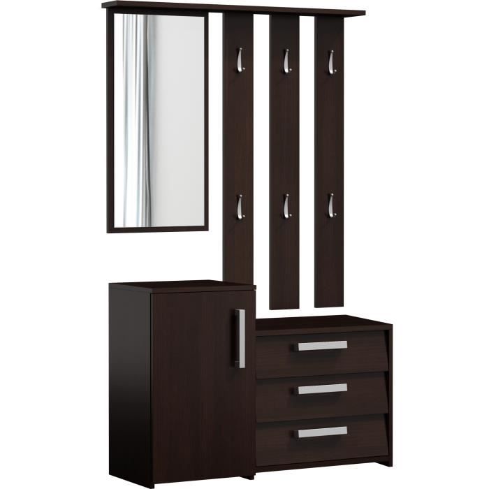 VESTIAIRE - MEUBLE D'ENTREE- PARIS - WENGE