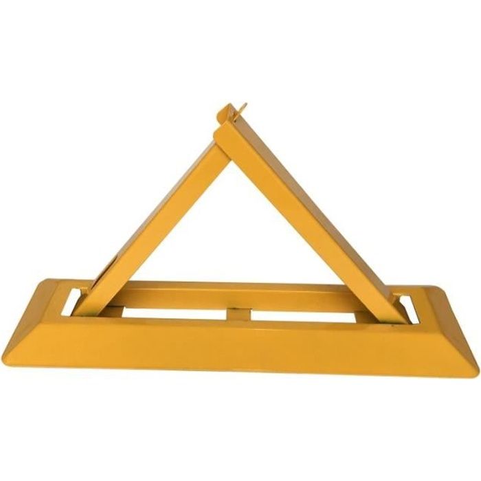 BarrièRe De Parking Rabattable Verrou De Stationnement Triangulaire Pour Espace De Stationnement