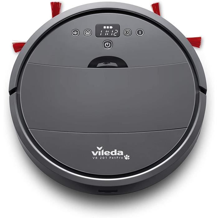 BALAI ELECTRIQUE Vileda Robot aspirateur VR201 PetPro Speacutecial poils danimaux530