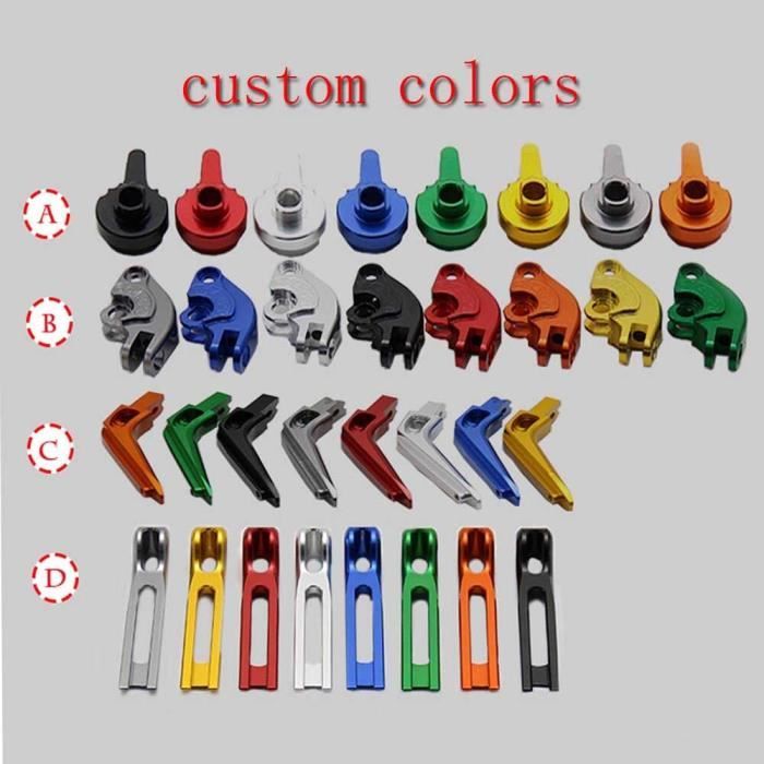 Custom color -Leviers de frein et d'embrayage CNC en aluminium pour Moto, pour HONDA CBF500 2004 – 2006 CBF 600 N NA S SA 2004 – 200