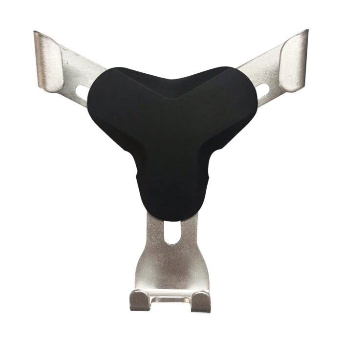 Supports voiture,La Gravitation universelle de Bâti D'évent De Voiture de Support de Téléphone Portable Support - Type Silver