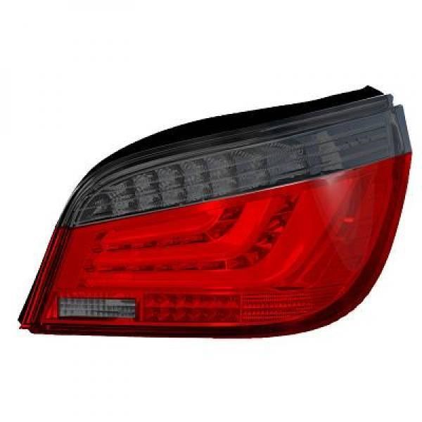 Kit de feux arrières teinté rouge BMW Série 5 (E60, E61) de 07 à 10 - 1224395