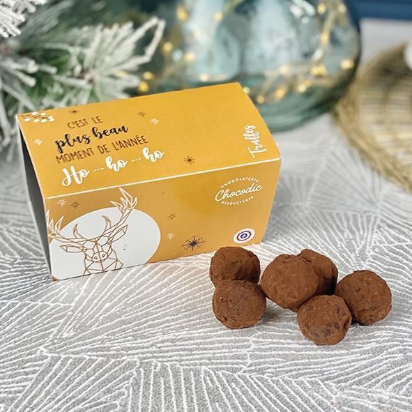 ballotin truffes - chocolat de noel