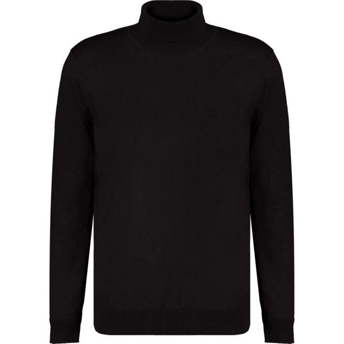 Pull garçon Deeluxe rollup - noir - 8 ans