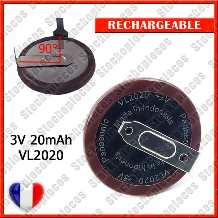 PILE BATTERIE RECHERGEABLE VL2020 COMPATIBLE BMW CLE CLEF SERIE E 1 3 5 X3 X5 X6 Z4 E60 E91 E92 E39 E46 E90 MINI