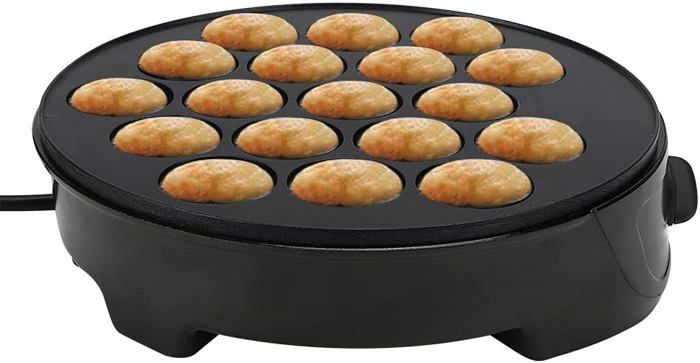 Piastra Per Takoyaki Elettrica - 18 Griglie Antiaderenti, 700W, Per Fare Polpette Di Polpo E Snack, 220-240V