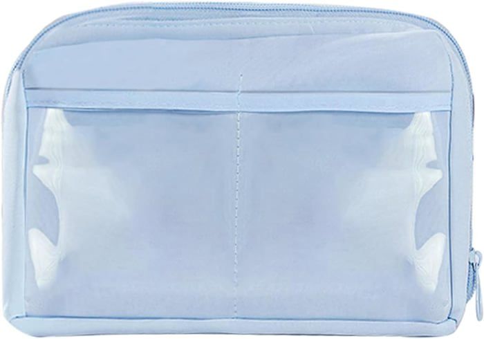 Trousse Scolaire Noir Grande Sac À Crayons De Grande Capacité Trousse À