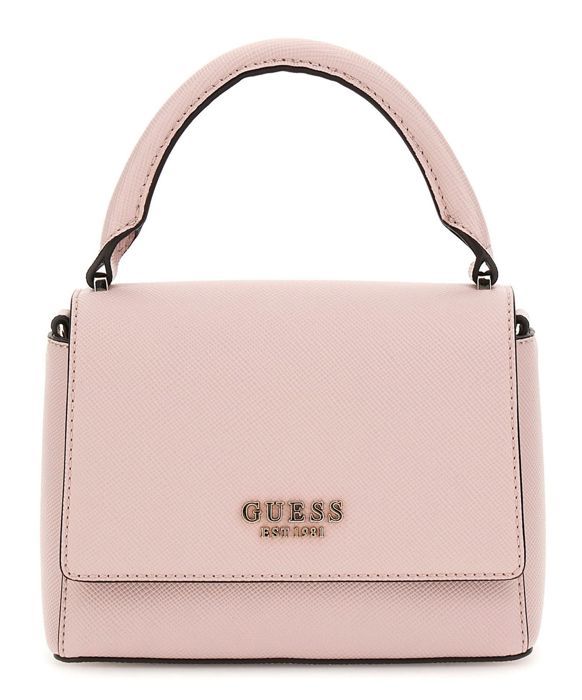 GUESS Sac à main rose pour femme - Fedana Top Handle Flap Bag Light Rose 297922