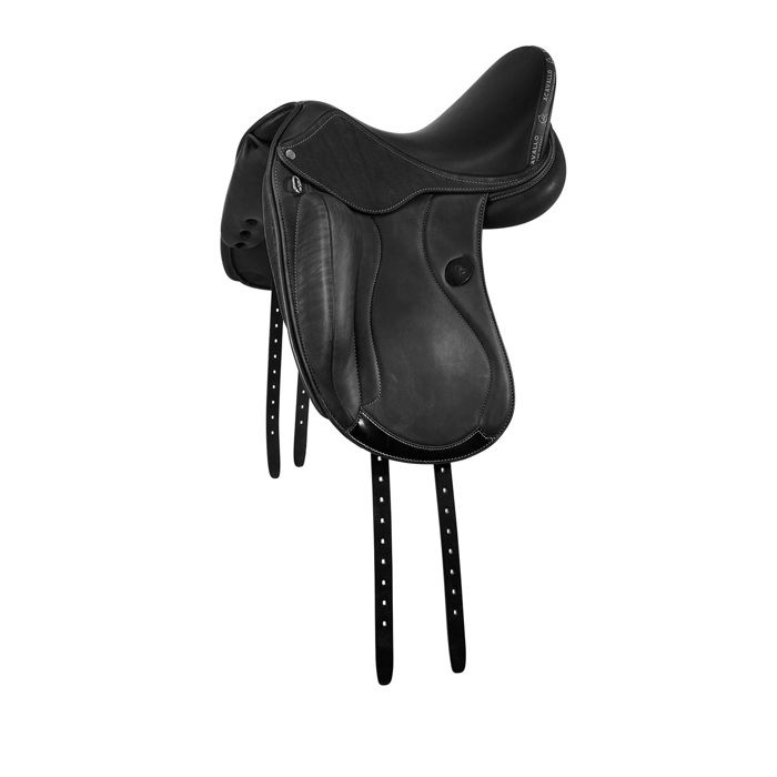Selle Cheval En Cuir Véritable Avec Tampon - Occasion Bon état