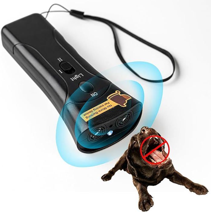 Comparer les prix de Dispositif anti-aboiements à ultrasons pour chiens anti-aboiements pour chiens anti-mauvais comportements pour le dressage canin