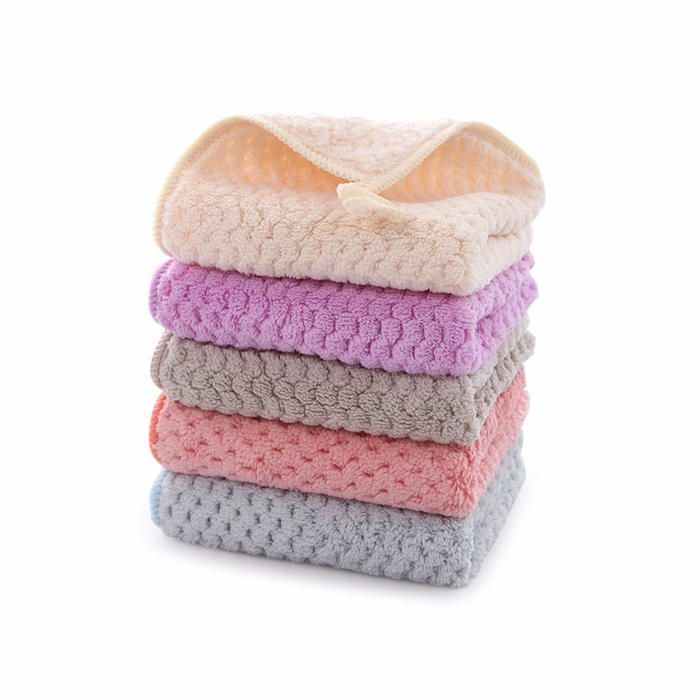 Lot De 2 Serviettes Chat Suspendues – Motif Mignon – Douces & Absorbantes – Pour Salle De Bain Et Cuisine – Idée Cadeau