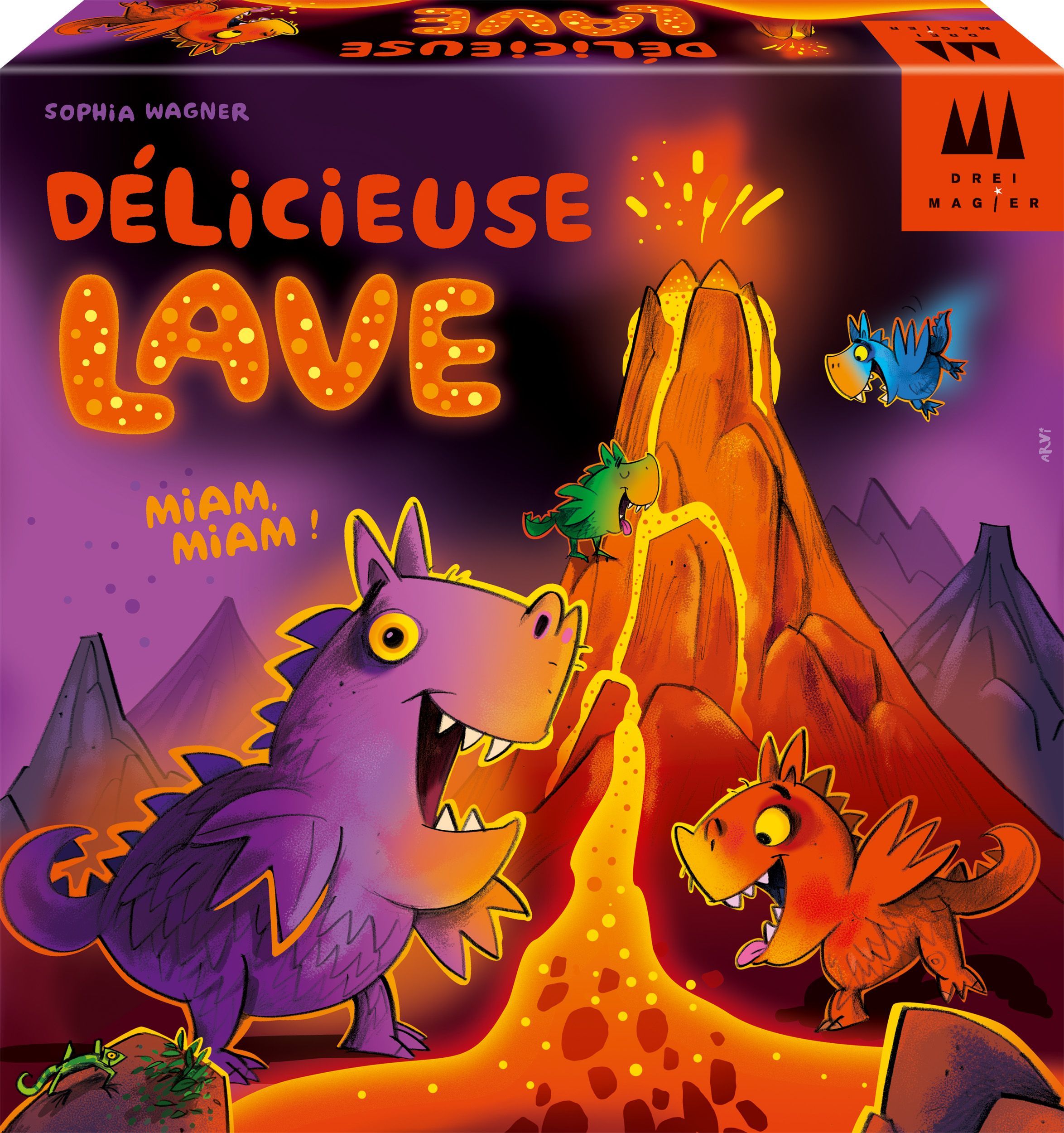 Jeu Classique Schmidt Délicieuse Lave – Jeu de Société Familial 2 à 4 Joueurs Dès 5 Ans - vue 2