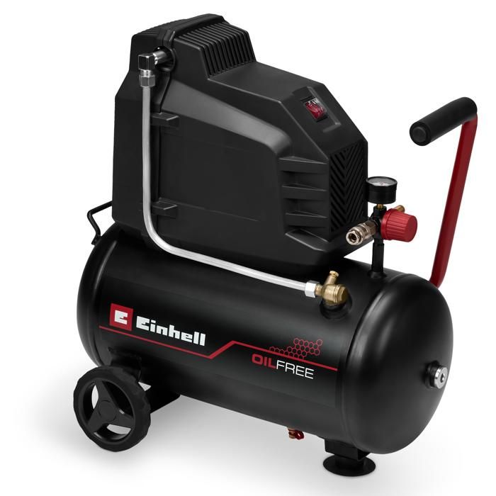 Einhell Compresseur TC AC 190248 I OF 8 bar max. cuve de 24 capacité de pompage de 190 /min sans lubrification