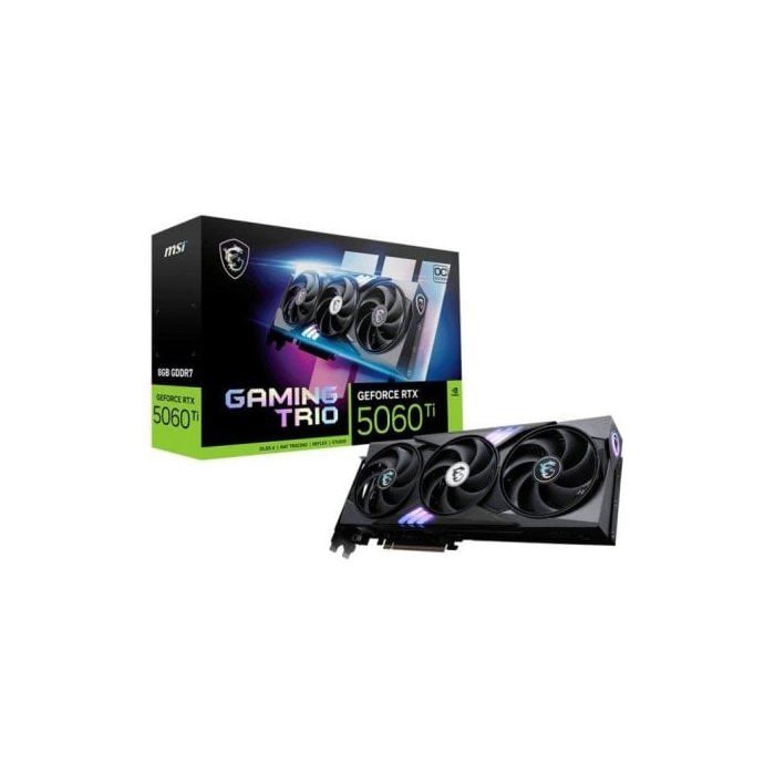 MSI GeForce RTX 5060 Ti 8G GAMING TRIO OC NVIDIA 8 Go GDDR7 - vue 4