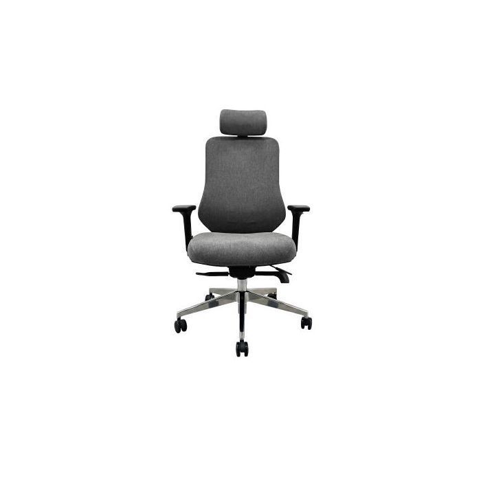 JAN NOWAK Fauteuil de bureau ergonomique gris foncé AXIS