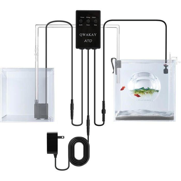 Système Automatique Pour Aquarium - Système Ato Automatique Intelligent Pour Aquarium - Kit De Contrôle De Niveau DEau Pour Aquar