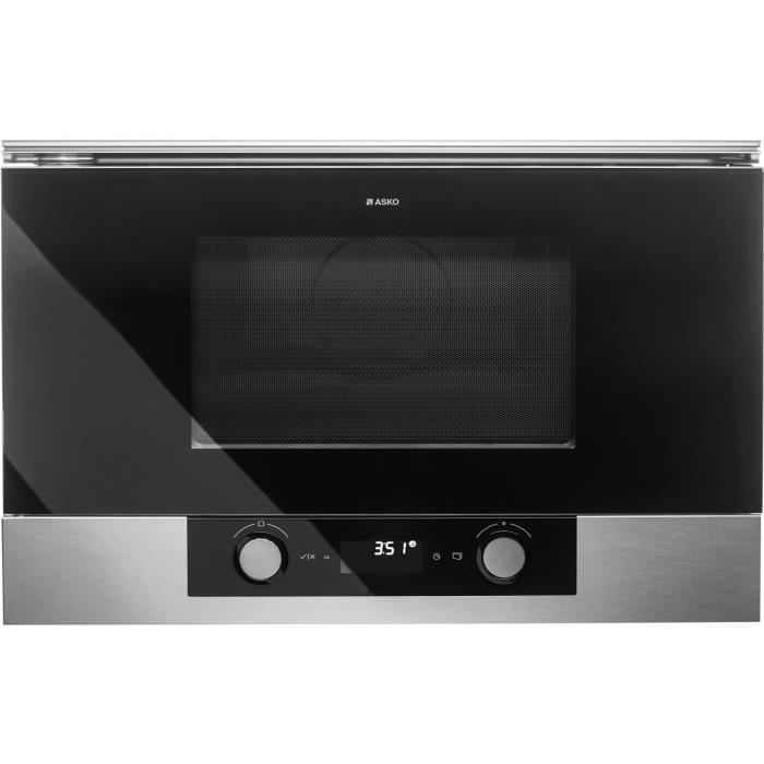Asko OM8334S Four électrique 850 W Noir Acier inoxydable Rotatif