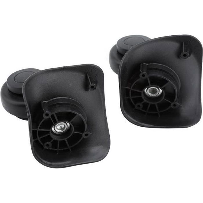 Réparation bagages accessoires roulettes - PVC - 2 pcs - Noir - 103 cm