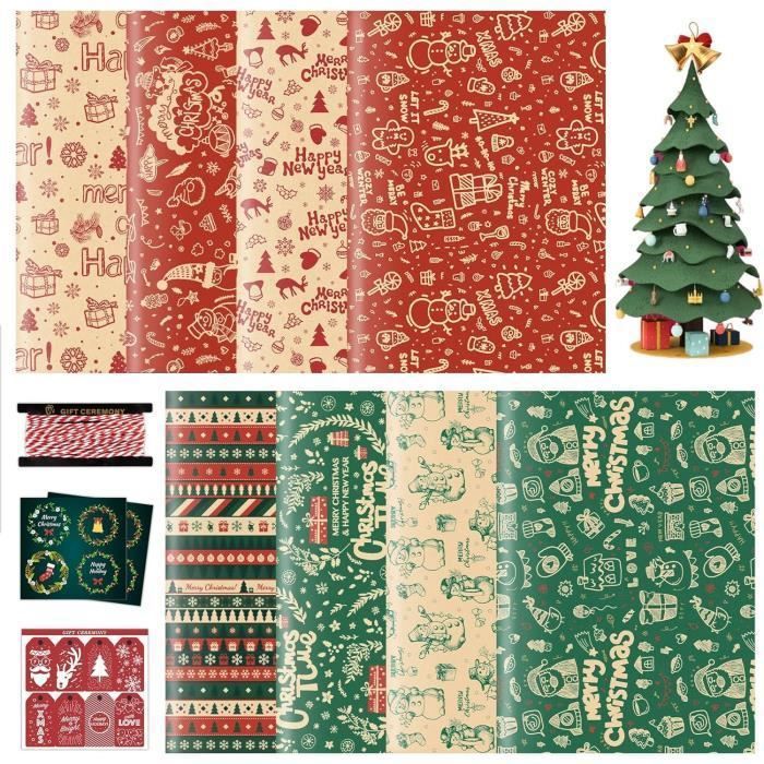 Mega Pack Papier cadeau CIF NOEL