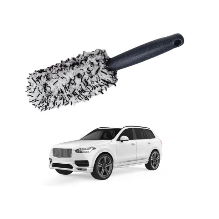 Kit De Nettoyage Voiture 13 Pièces - Seau Pliable, Brosses, Microfibre, Gel Nettoyant - Intérieur/Extérieur