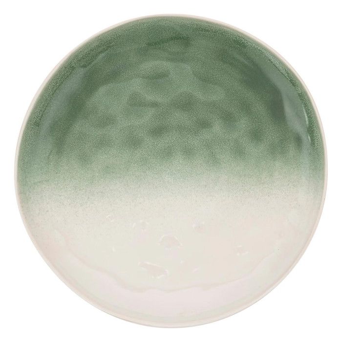Lot de 6 Assiettes Plates Mala 27cm Vert