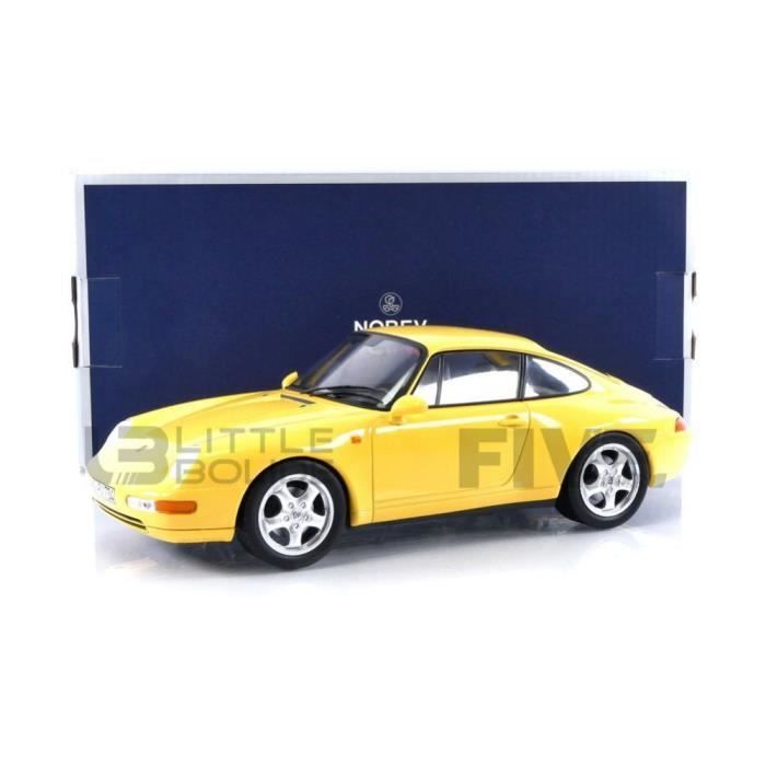 Norev Porsche 911 T 2.4L Targa 1973 Or - Voiture Miniature Échelle 1:18 Collection