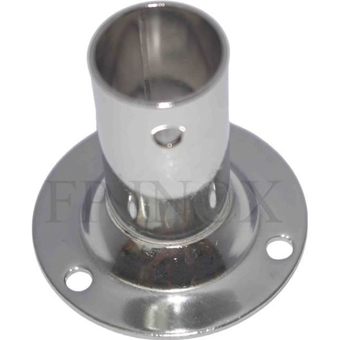 Base Portacandela Conica In Acciaio Inox 316 – 25mm, 90°, Mod. EM657 Di FP INOX