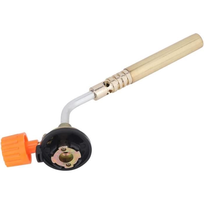 Briquet Torche Camping – Pistolet à Flamme Butane – Souder, Cuisiner – Portable
