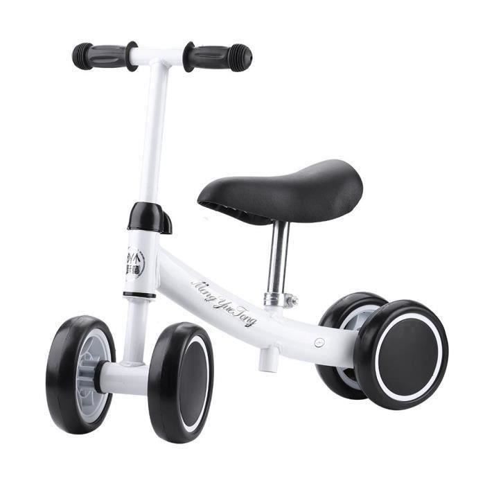 Moto Scooter Velo Pour Bebe 1 2 Ans Mini Scooter Velo D Equilibre Balance Formation Blanc L Cdiscount Jeux Jouets