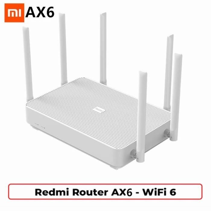 Routeur Ax6 Wifi 6 6-core 512m Amplificateur de mémoire Les deux 2