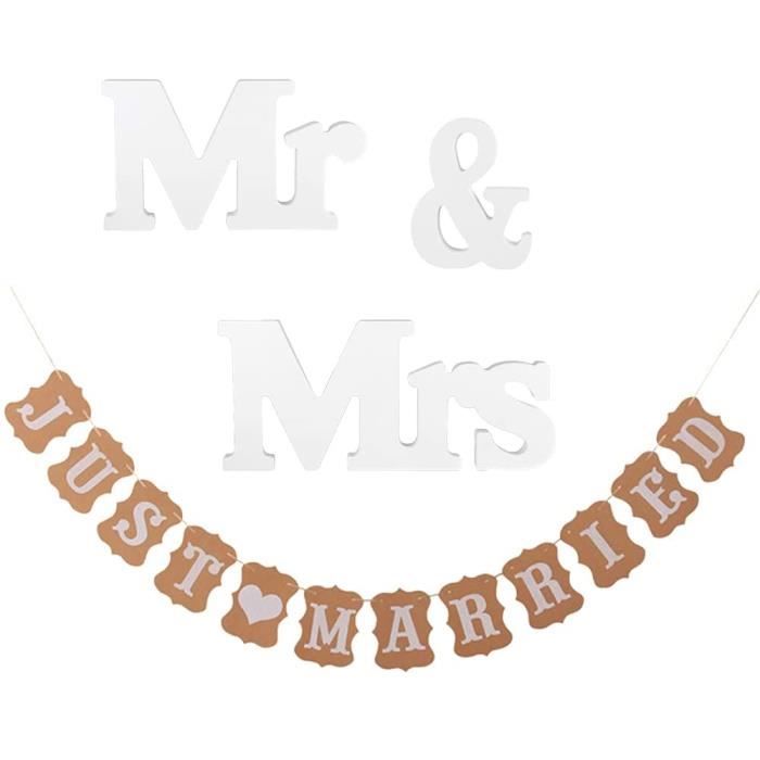 Décoration Voiture Mariage - Kit : Just Married Rose Gold – La