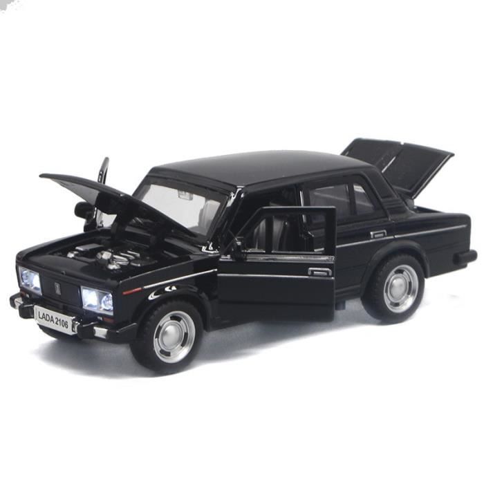 Modèle Voiture Audi A6L (C7) 1/64 Masdi - Alliage Métal Noir - Neuf
