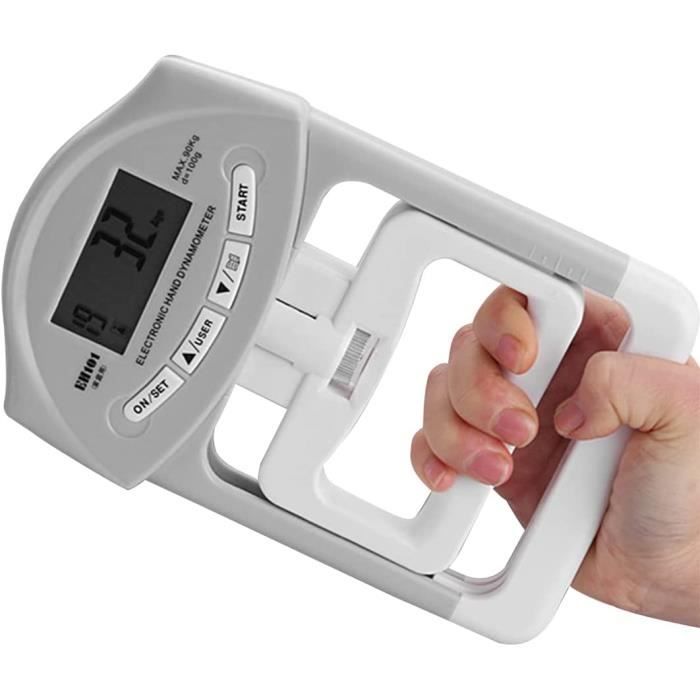 XZANTE Dynamomètre à Main Mètre De Force De Puissance De Poignée Jauge De Force De Capacité