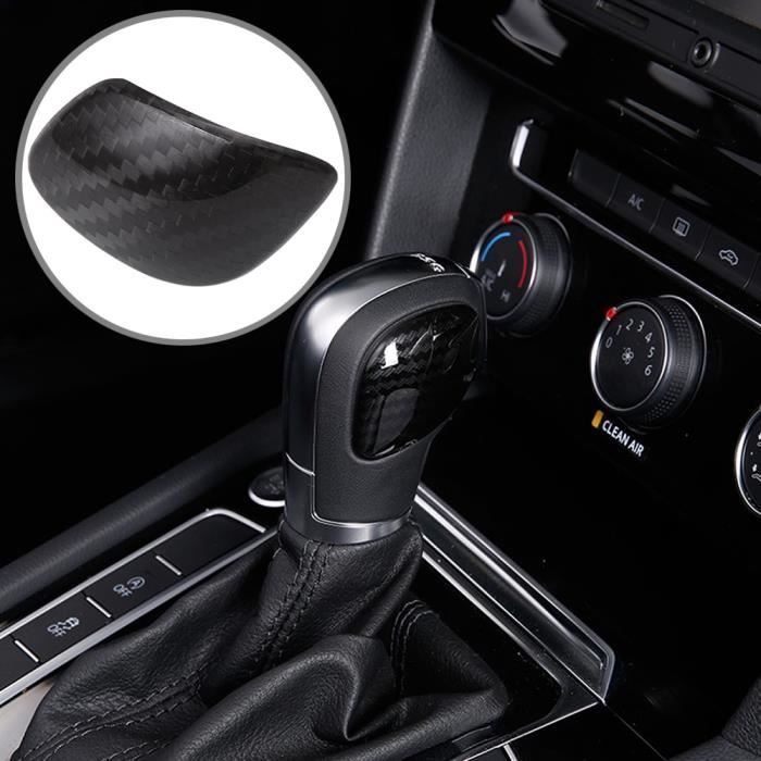Accessoires auto intérieurs,Style de voiture pommeau de levier de vitesse  tête couverture autocollant pour VW Volkswagen Golf 7 MK7 - Cdiscount Auto