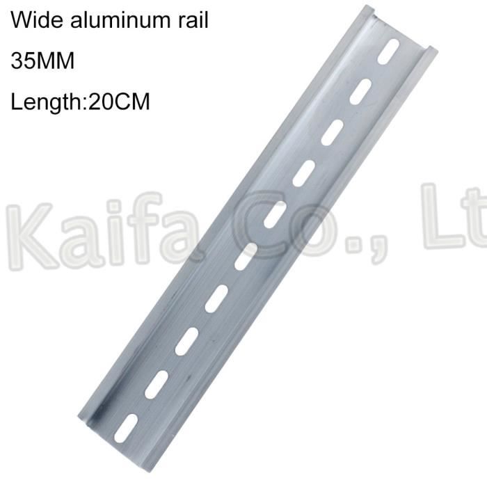 10 Borniers EUK/EUK2 Ignifuges Pour Rail DIN - Fixation Tête Et Queue, Gris