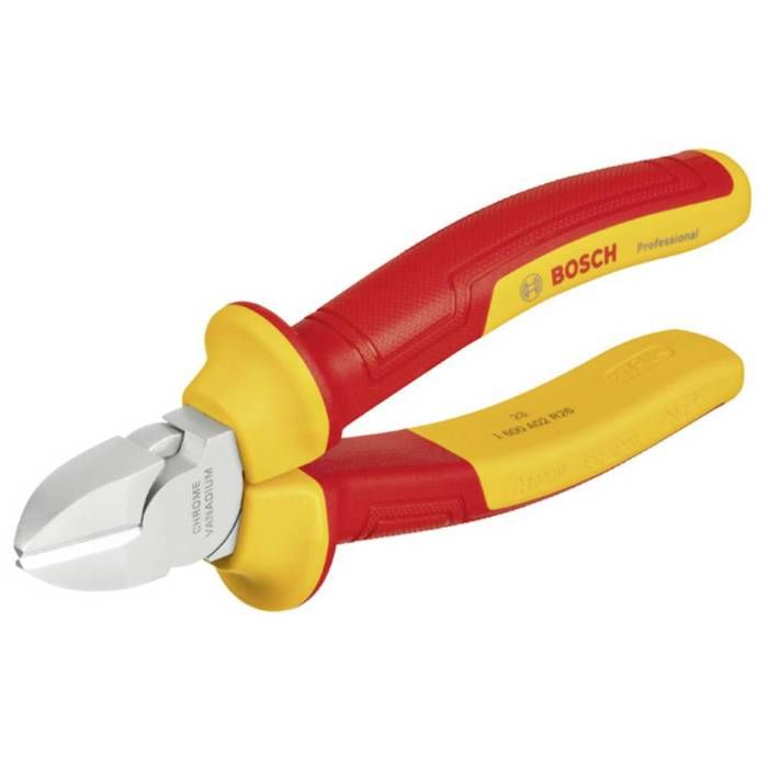 Vde Diagonal seitenschneider Professional 160mm rotgelb - vue 5