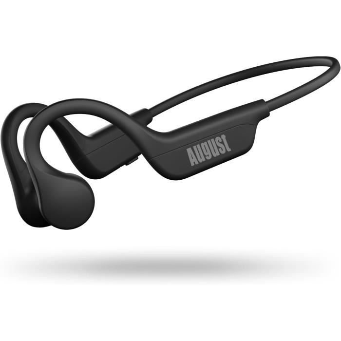Écouteurs à Conduction Osseuse Bluetooth 5.2 - Léger (30g), étanche IPX4, 8h D'autonomie, Idéal Sport