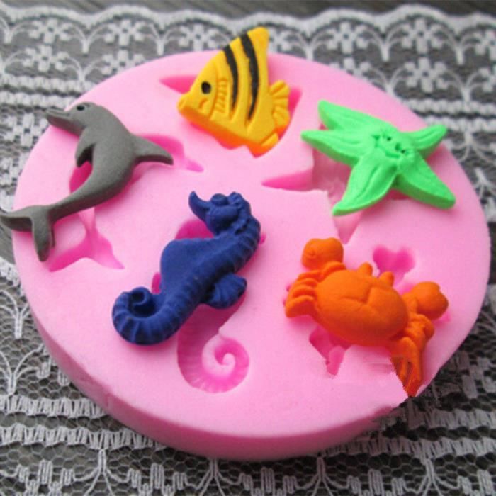Diy Moule Gateaux En Silicone Plage Mer Mold Pour Gateau Ebuy Cdiscount Maison