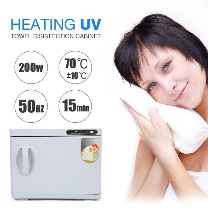 Chauffe-serviette - Avec stérilisation UV - 70 °C - 230 W - 16 l