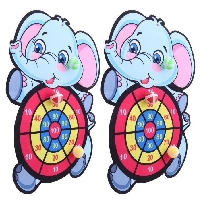 WYRMB Jeu De Fléchettes électroniques, Fléchettes électroniques Suspendues Avec 6 Fléchettes En Plastique à Pointe Souple 24 Points, Pointage Automatique, Affichage De Pointage LED