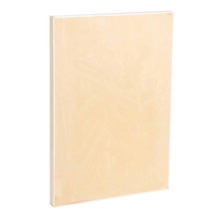 17.72 x 11.81in Panneau de Peinture en Bois, peuplier Creux 17.72 x 11.81in Panneau de Peinture en Bois, peuplier Creux