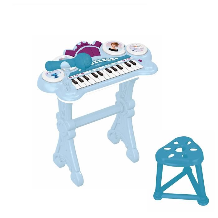 Micro Sur Pied Réglable Star Academy 80 Cm - Effets Sonores & Lumineux - Enfant 6 Ans+ - 2