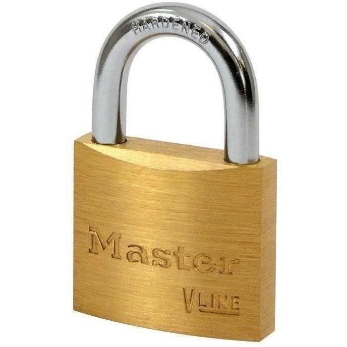 MASTER LOCK Cadenas laiton 40 mm anse 22 mm