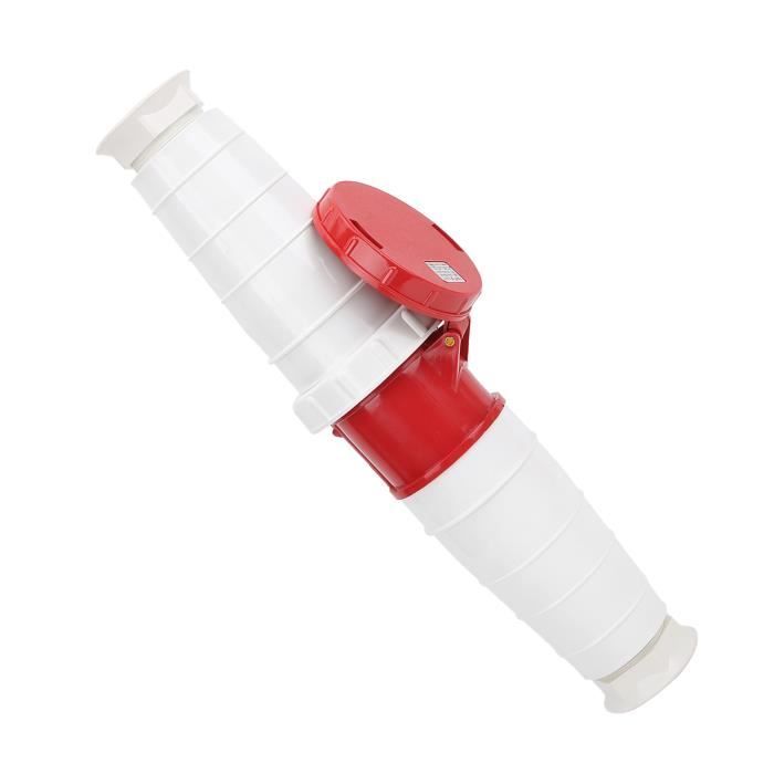 Connecteur Industriel étanche IP67 125A 5 Broches - Prise Mobile Mâle/femelle Pour Usage Intensif