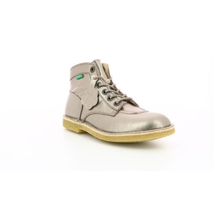 kickers argenté