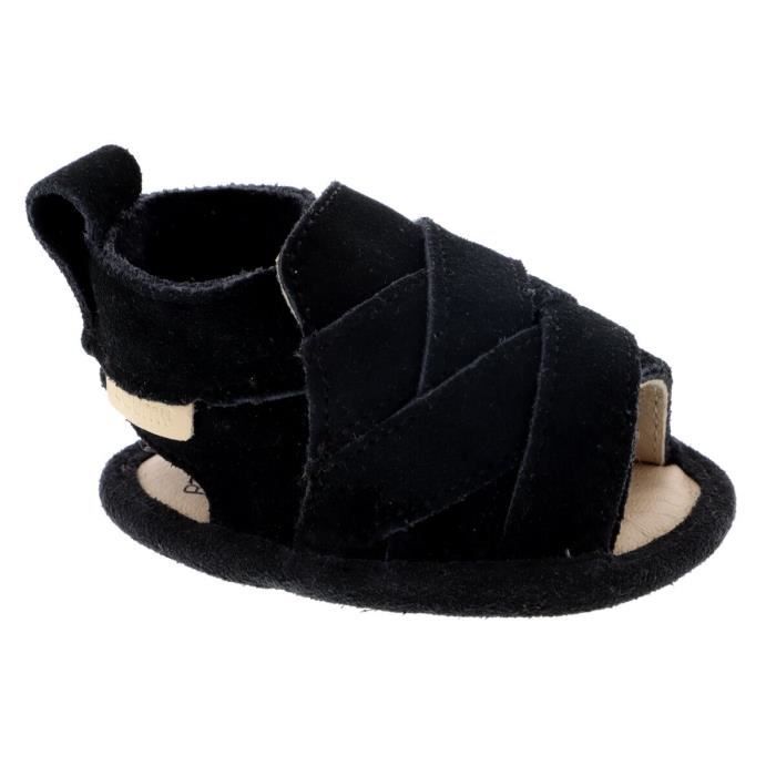 Boumy Unisex Chaussons Bebe En Couleur Noir Taille 17 18 Noir Cdiscount Chaussures
