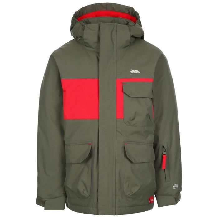 Veste De Ski Killtec Pour Fille - Imperméable 10 000mm, Respirante, Capuche Amovible, Colourblock - Taille 176